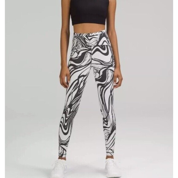 Lululemon Women's size 0 Swift Speed HR Tight 28” Jacquard color：EWJW NWT - Picture 8 of 13